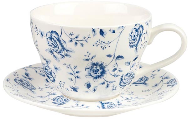 Breakfast Cup and Saucer Rose Chintz